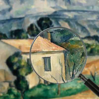 House In Provence Paul Cézanne pcz34 canvas print