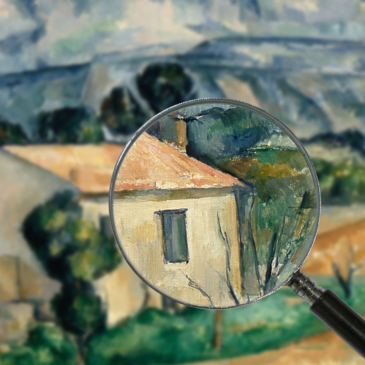 House In Provence Paul Cézanne pcz34 canvas print