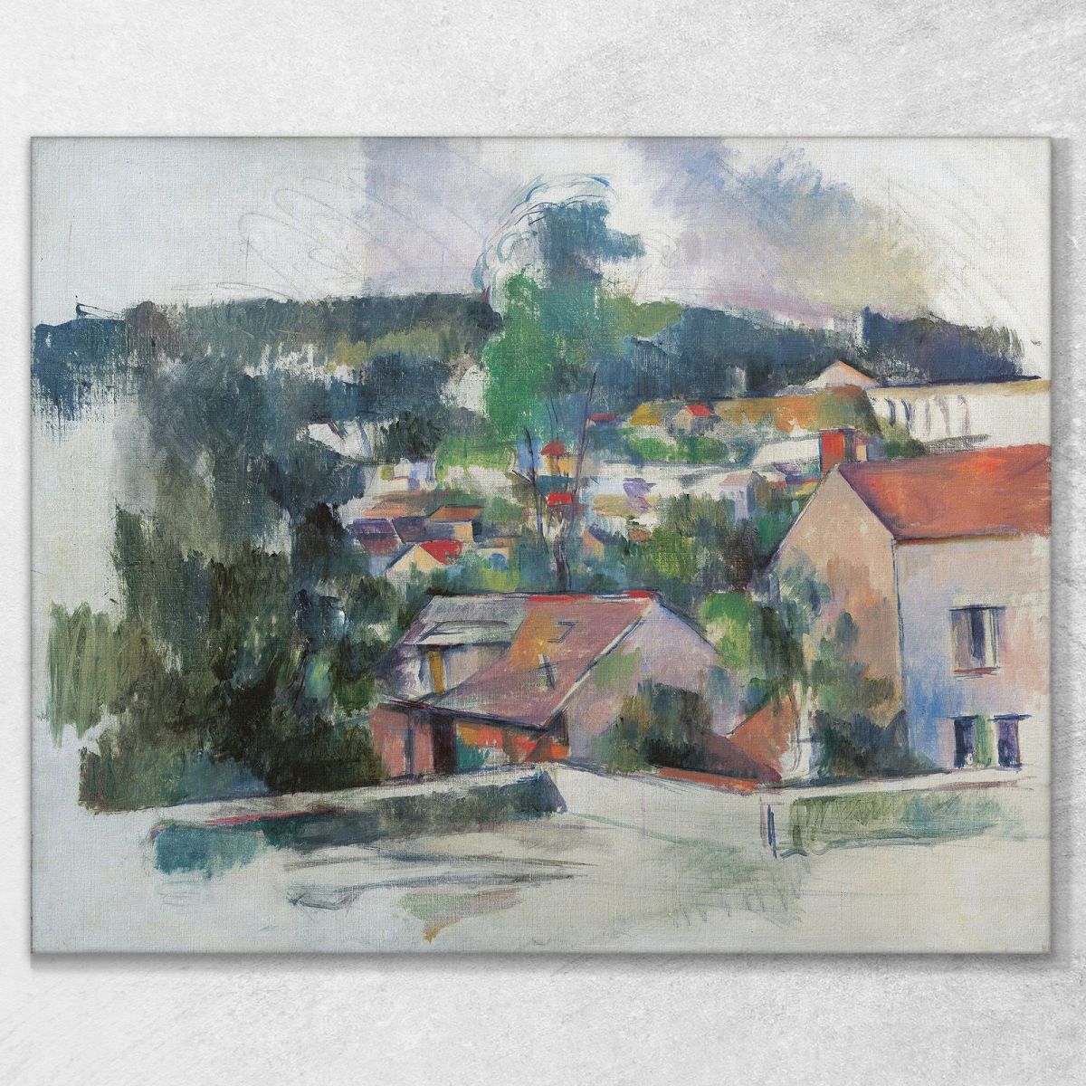 Landscape Paul Cézanne pcz42 canvas print 