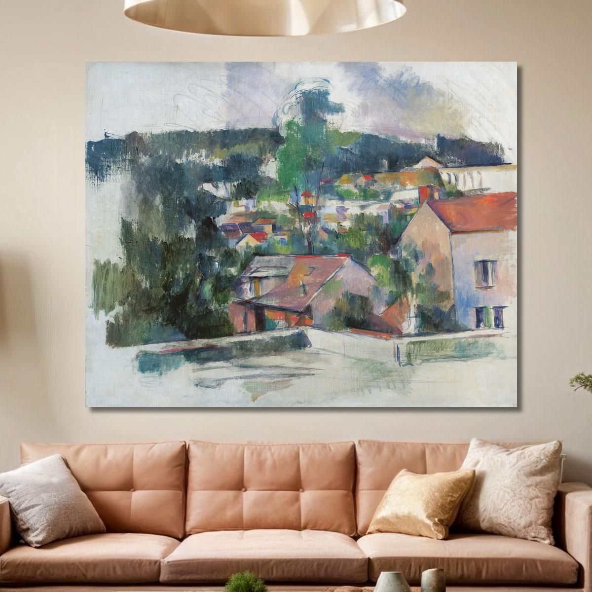 Landscape Paul Cézanne pcz42 canvas print 
