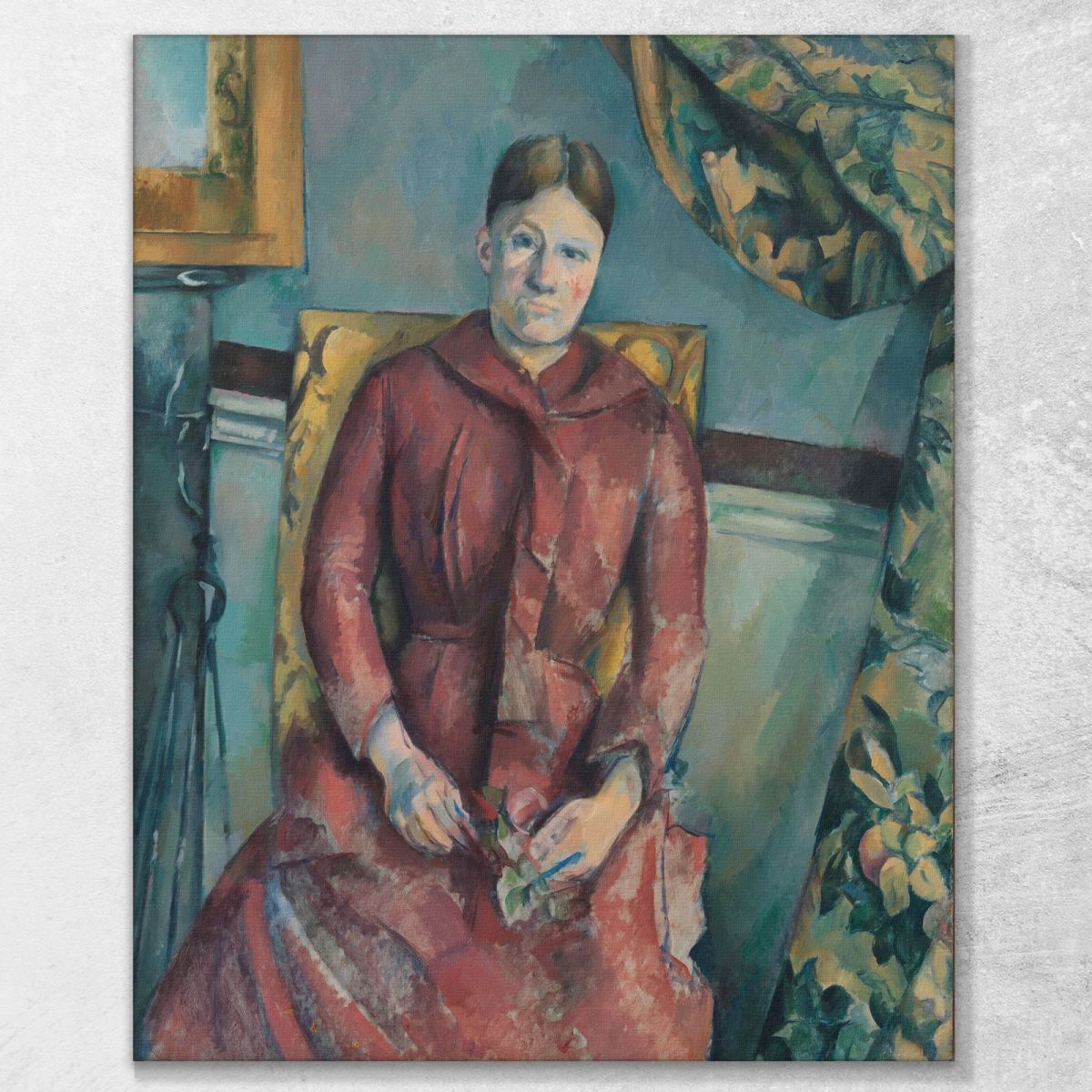 Madame Paul Cézanne pcz50 canvas print 