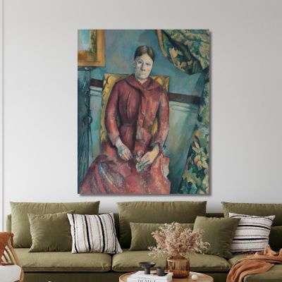 Madame Paul Cézanne pcz50 canvas print 
