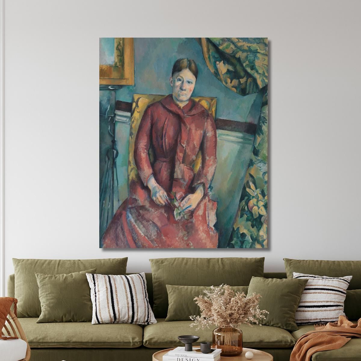 Madame Paul Cézanne pcz50 canvas print 