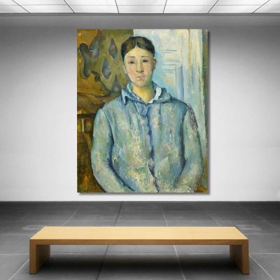 Madame Paul Cézanne pcz54 canvas print 