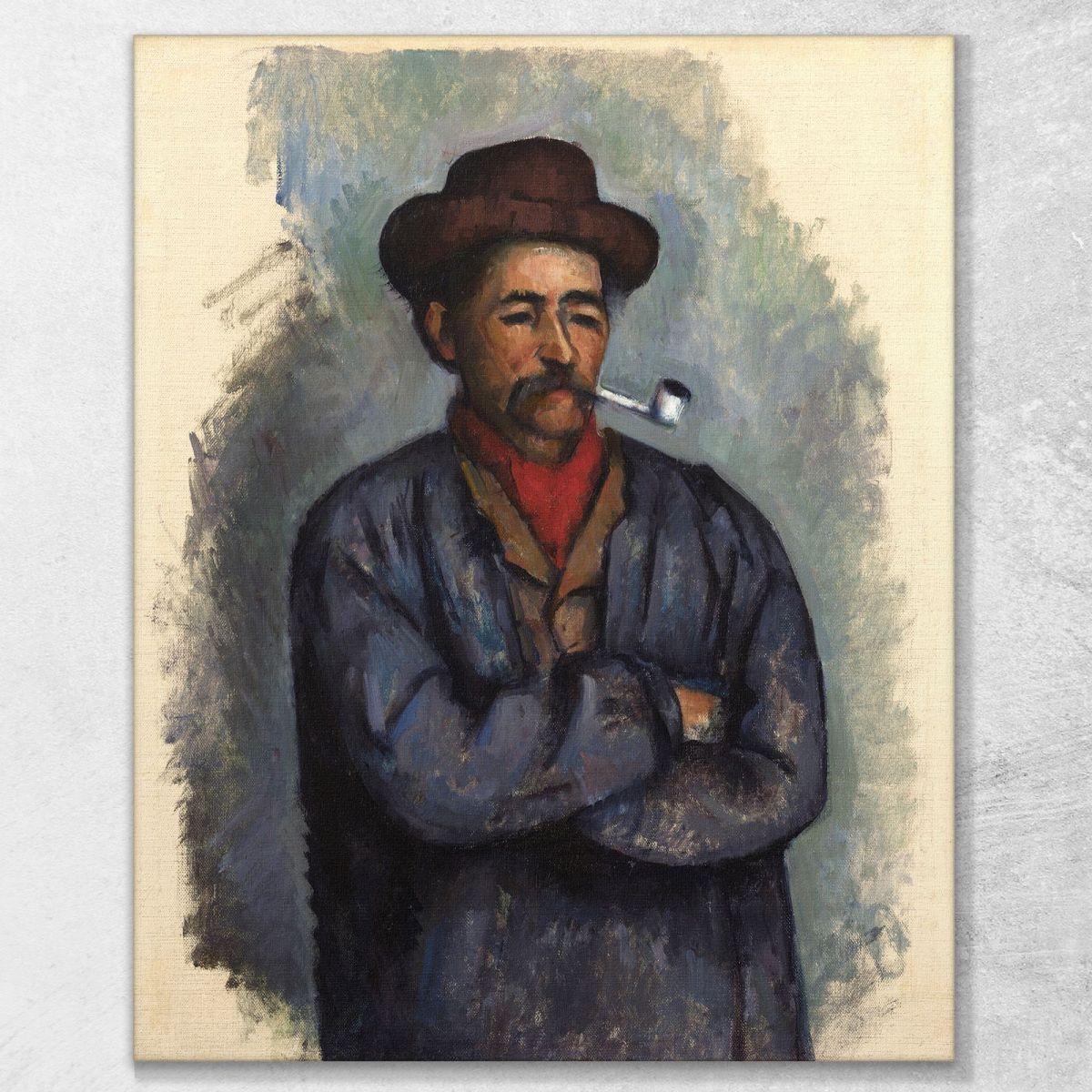 The Man With The Pipe Paul Cézanne pcz57 canvas print 