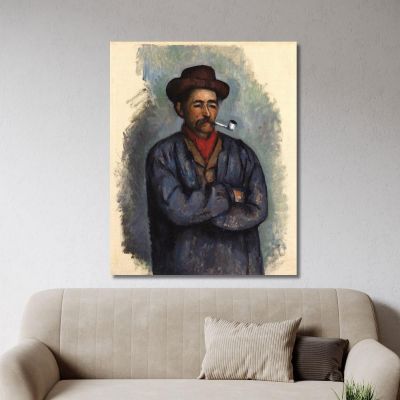 The Man With The Pipe Paul Cézanne pcz57 canvas print 