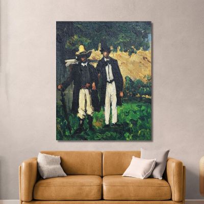 Marion And Valabregue Looking For A Reason To Paint Paul Cézanne pcz60 canvas print 