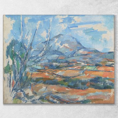 Mont Sainte-Victoire Paul Cézanne pcz62 canvas print 