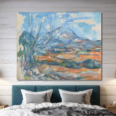 Mont Sainte-Victoire Paul Cézanne pcz62 canvas print 