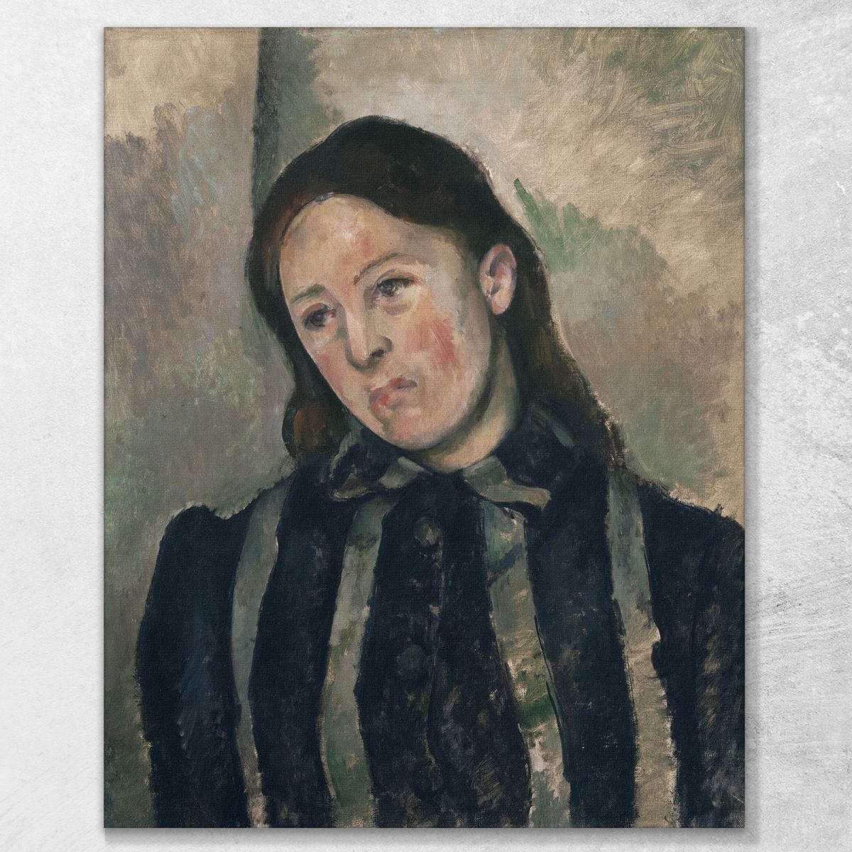 Portrait Of Madame Paul Cézanne pcz75 canvas print 