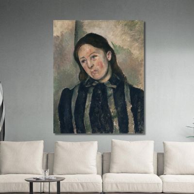 Portrait Of Madame Paul Cézanne pcz75 canvas print 