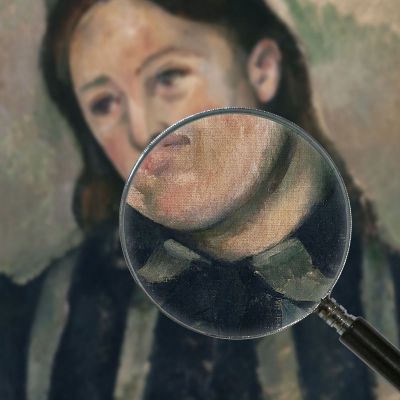 Portrait Of Madame Paul Cézanne pcz75 canvas print