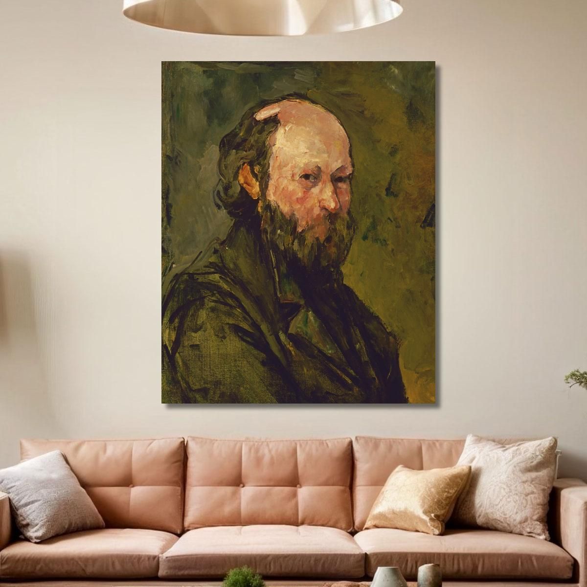 Self Portrait Paul Cézanne pcz85 canvas print 