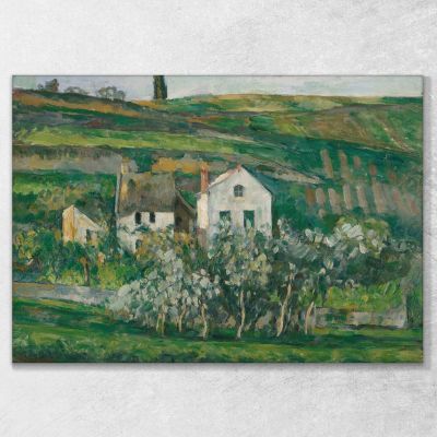 Casette A Pontoise Paul Cézanne pcz86 canvas print 