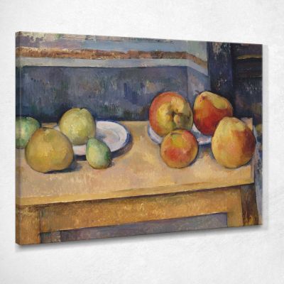 Still Life With Apples And Pears Paul Cézanne pcz90 canvas print 