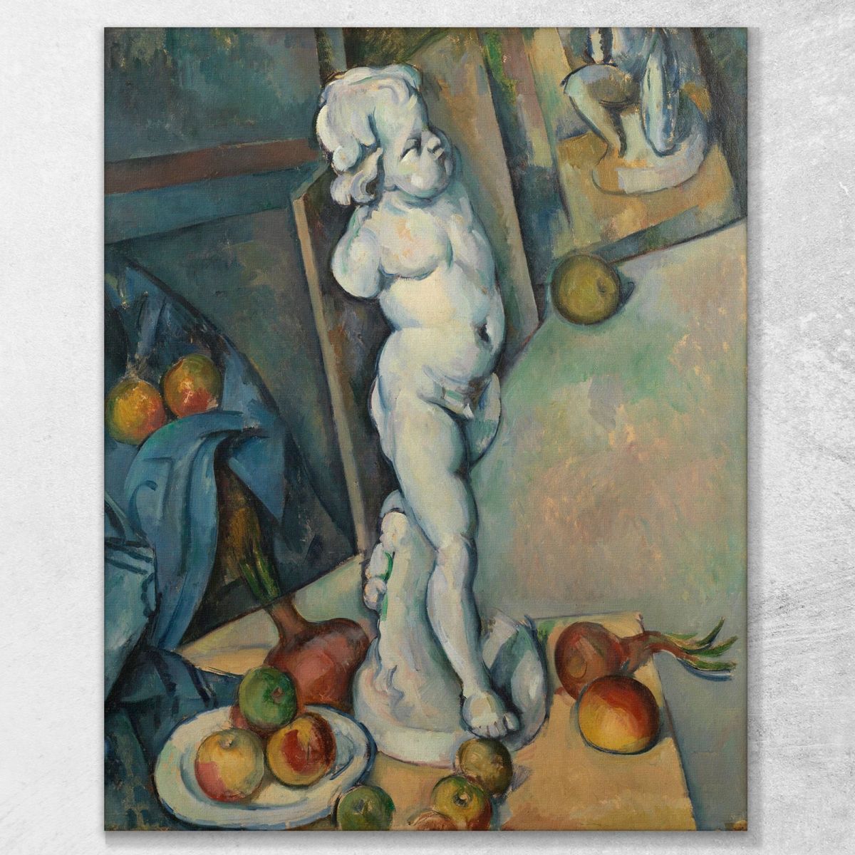 Still Life With Cupid In Plaster Paul Cézanne pcz101 canvas print 