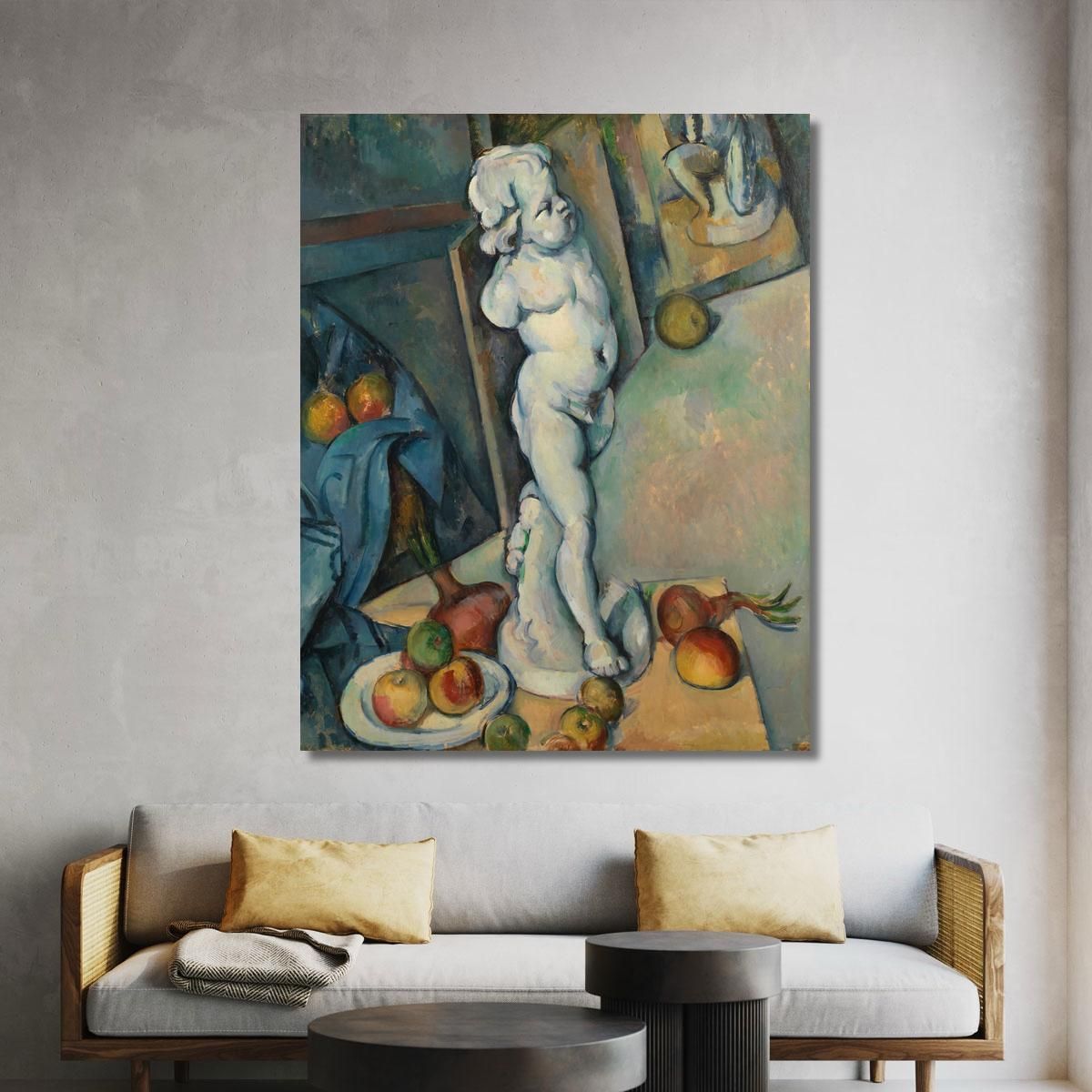 Still Life With Cupid In Plaster Paul Cézanne pcz101 canvas print 