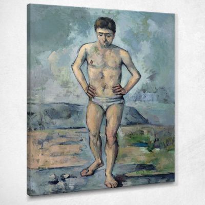 The Bather Paul Cézanne pcz106 canvas print 