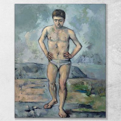 The Bather Paul Cézanne pcz106 canvas print 