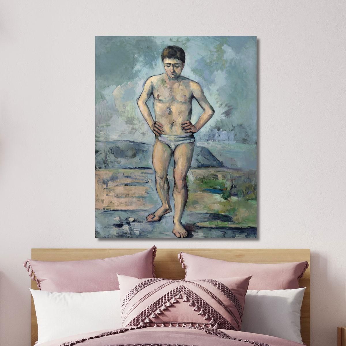 The Bather Paul Cézanne pcz106 canvas print 