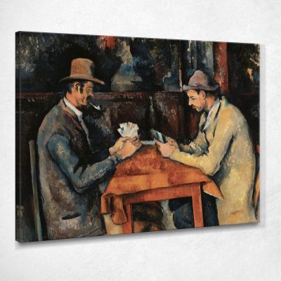 The Card Players Paul Cézanne pcz109 canvas print 