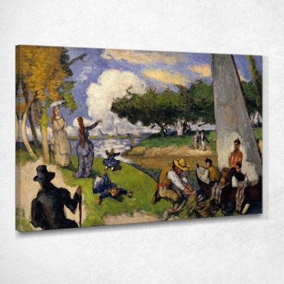 The Fishermen Paul Cézanne pcz112 canvas print 