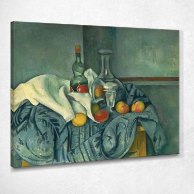 The Peppermint Bottle Paul Cézanne pcz121 canvas print 