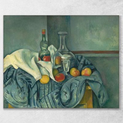 The Peppermint Bottle Paul Cézanne pcz121 canvas print 