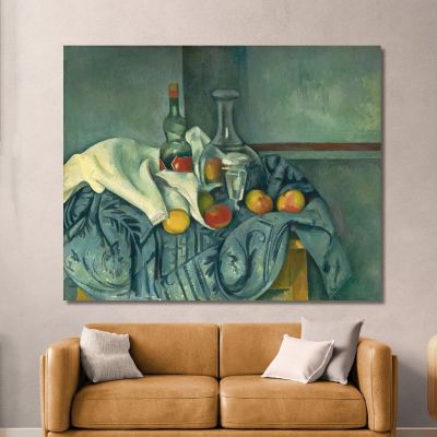 The Peppermint Bottle Paul Cézanne pcz121 canvas print 