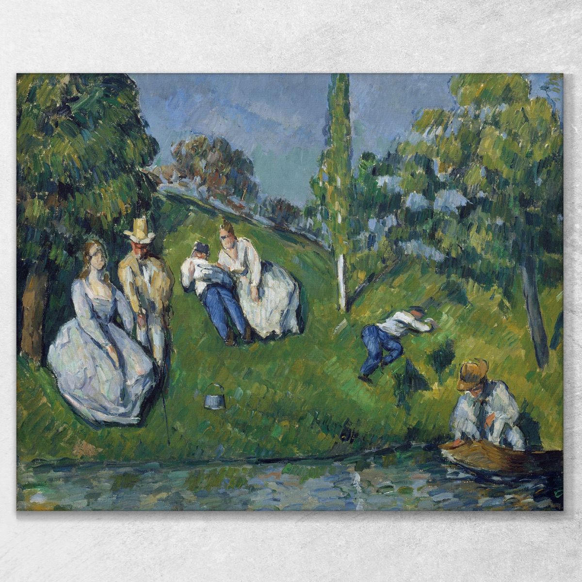 The Pond Paul Cézanne pcz123 canvas print 