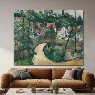 Turn Into The Street Paul Cézanne pcz132 canvas print 