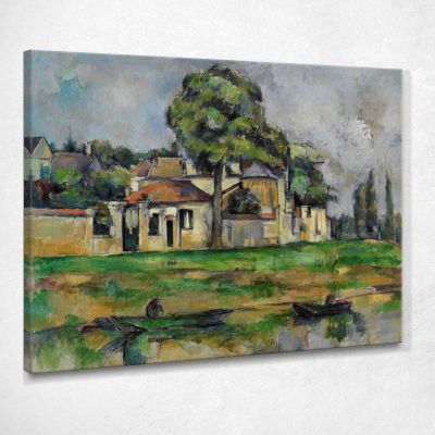 Banks Of The Marne Paul Cézanne pcz144 canvas print 