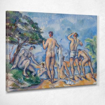 Bathers 2 Paul Cézanne pcz146 canvas print 