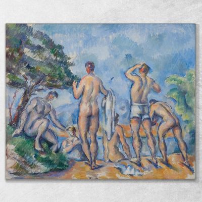 Bathers 2 Paul Cézanne pcz146 canvas print 