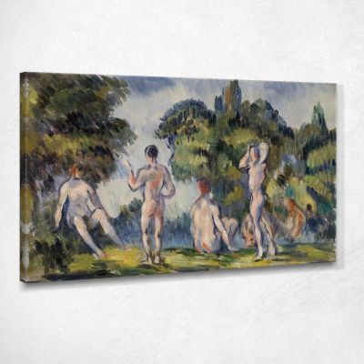 Bathers Paul Cézanne pcz149 canvas print 