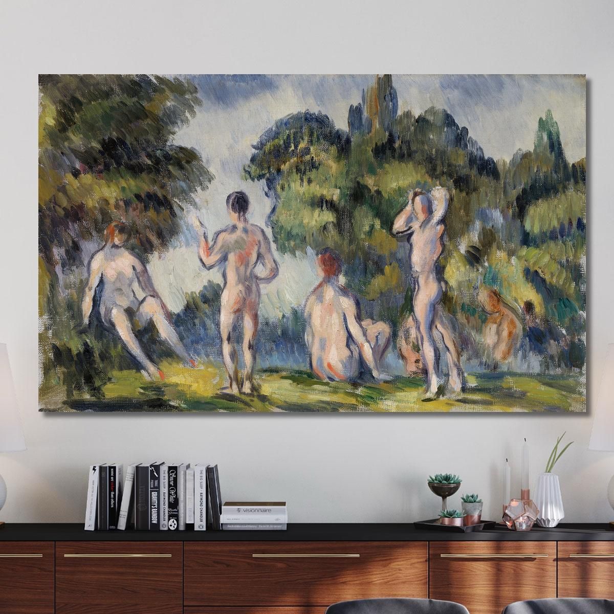 Bathers Paul Cézanne pcz149 canvas print 