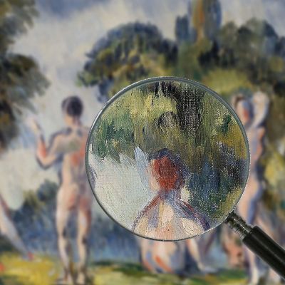 Bathers Paul Cézanne pcz149 canvas print