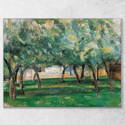 Farm In Normandy Paul Cézanne pcz152 canvas print 