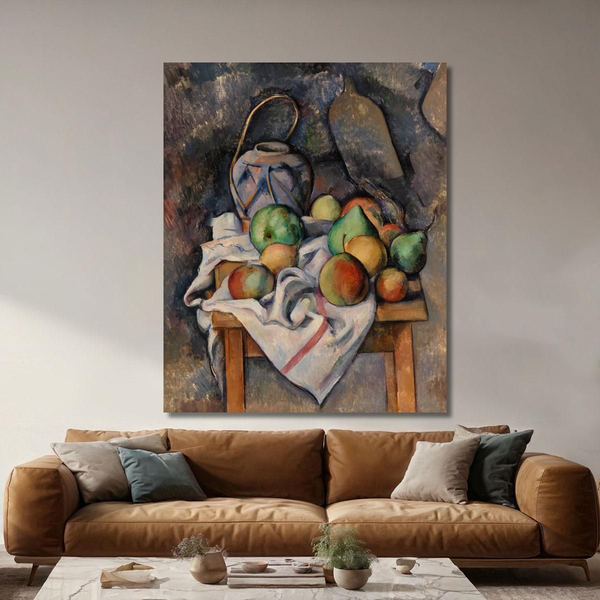 Ginger Jar Jar Of Ginger Paul Cézanne pcz156 canvas print 