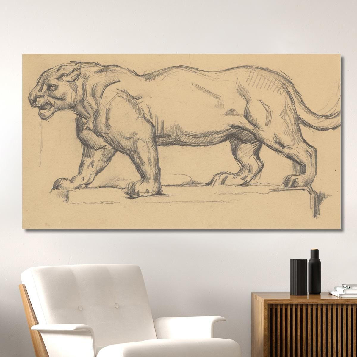 Jaguar Paul Cézanne pcz160 canvas print 
