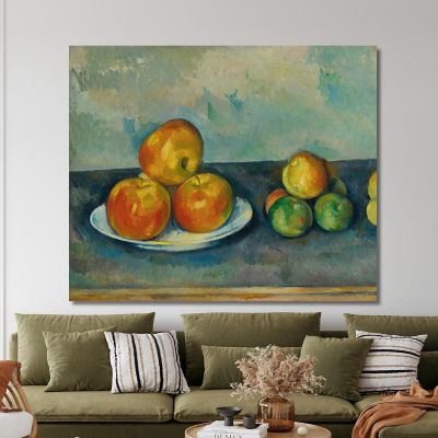 Apples Paul Cézanne pcz172 canvas print 
