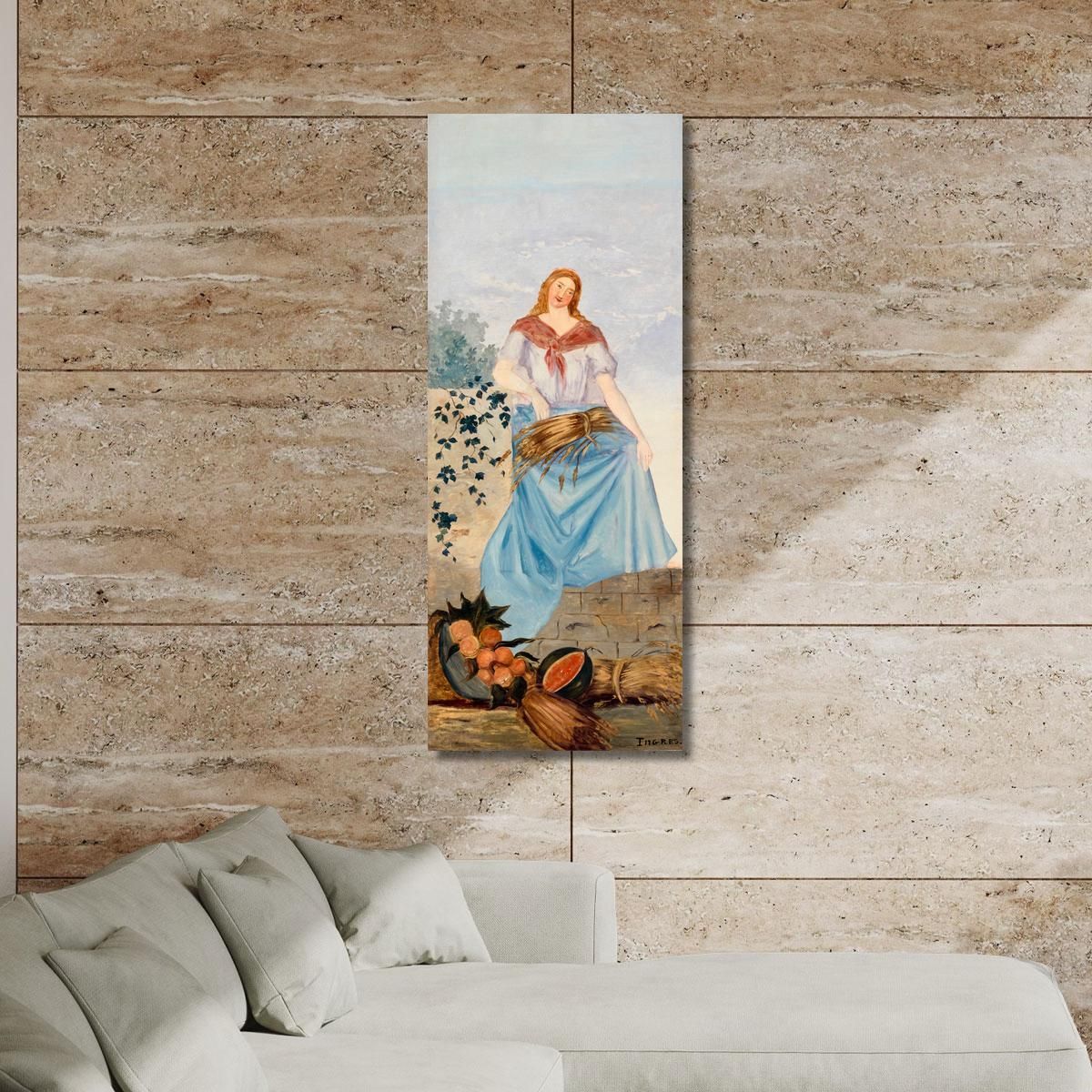 The Four Seasons Summer Paul Cézanne pcz176 canvas print 
