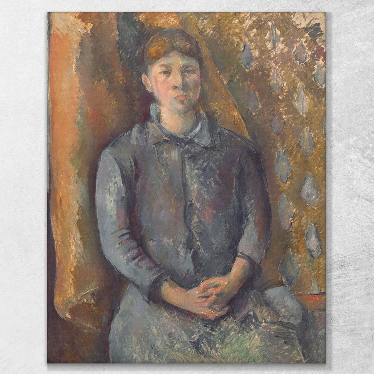 Madame Cezanne Paul Cézanne pcz179 canvas print 
