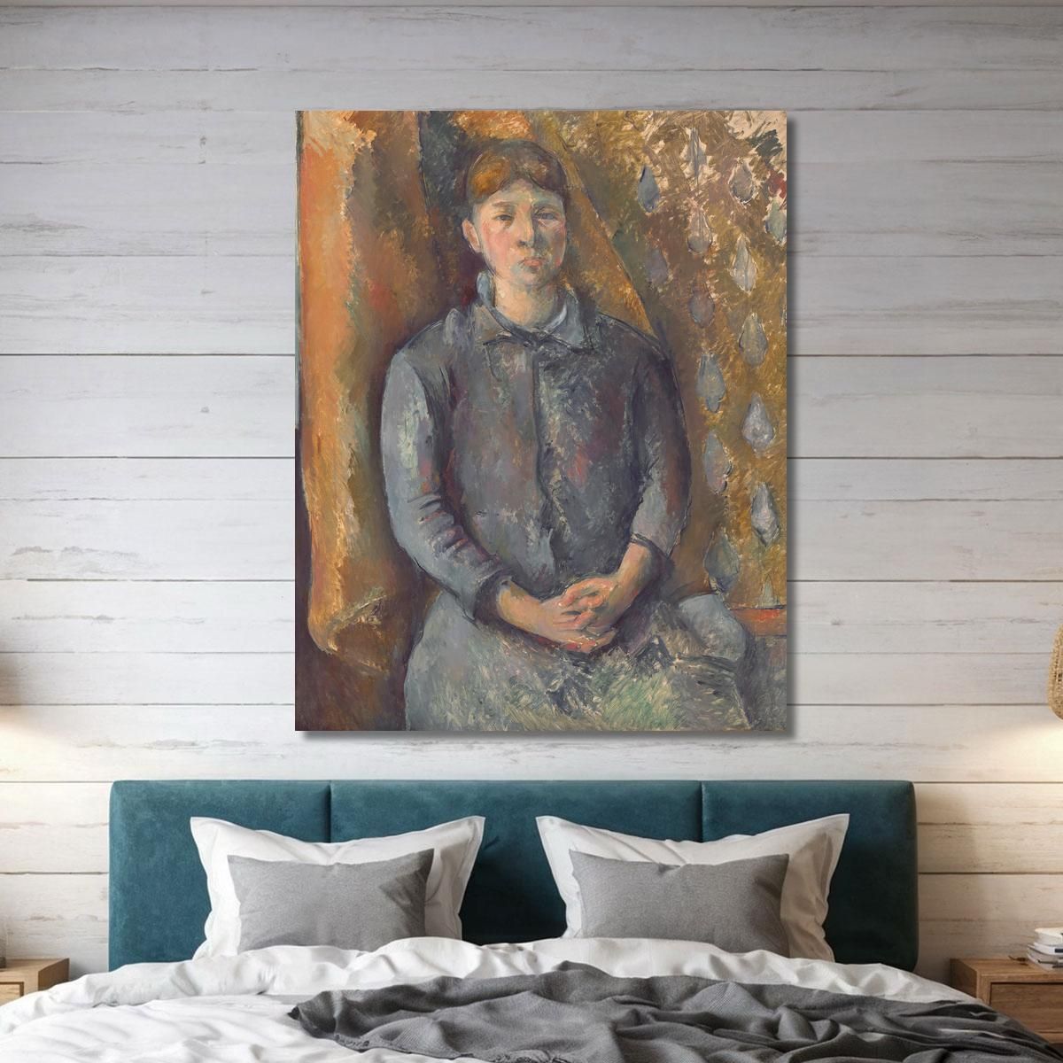Madame Cezanne Paul Cézanne pcz179 canvas print 