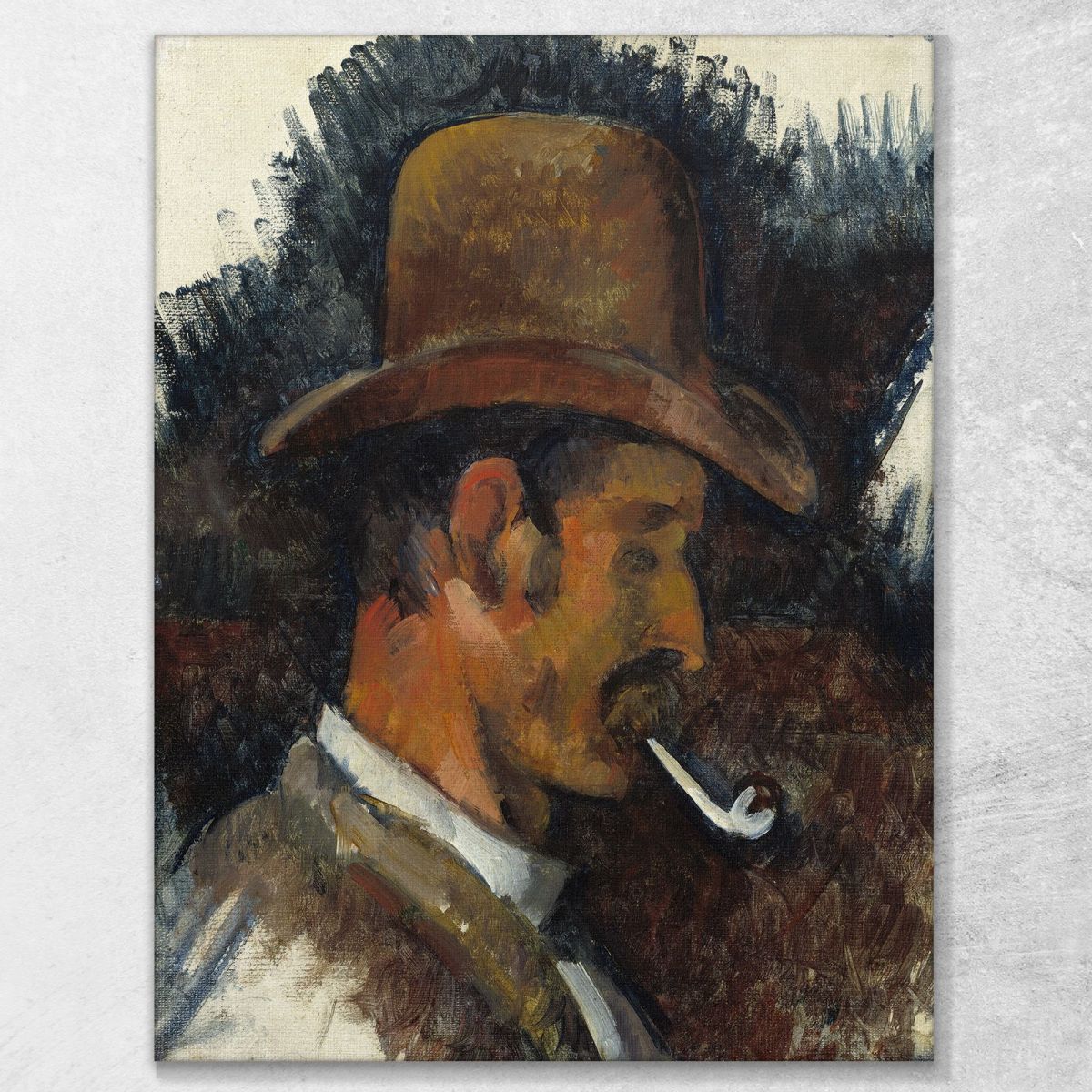 Man With Pipe Paul Cézanne pcz182 canvas print 