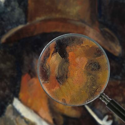 Man With Pipe Paul Cézanne pcz182 canvas print