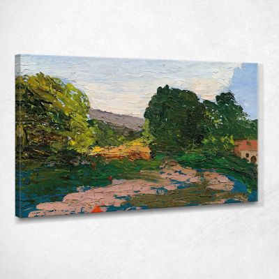 Southern Landscape Paul Cézanne pcz192 canvas print 