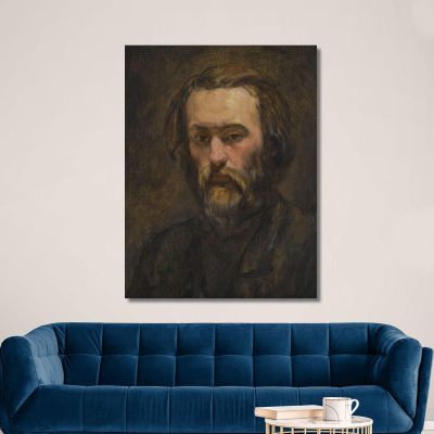 Portrait Of A Man Paul Cézanne pcz198 canvas print 