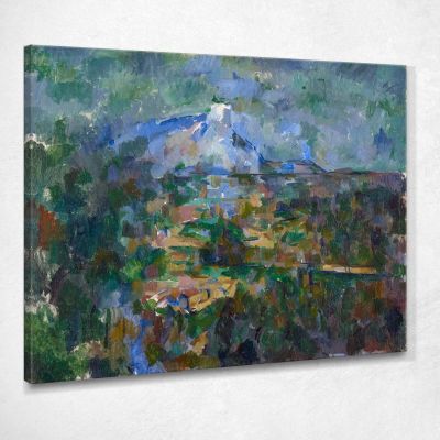 Mont Sainte-Victoire Seen From Les Lauves Paul Cézanne pcz229 canvas print 