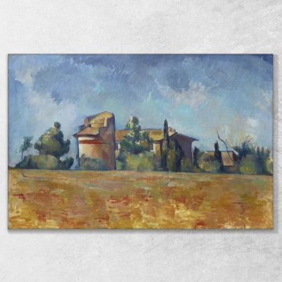 The Pigeon House Of Bellevue Paul Cézanne pcz231 canvas print 
